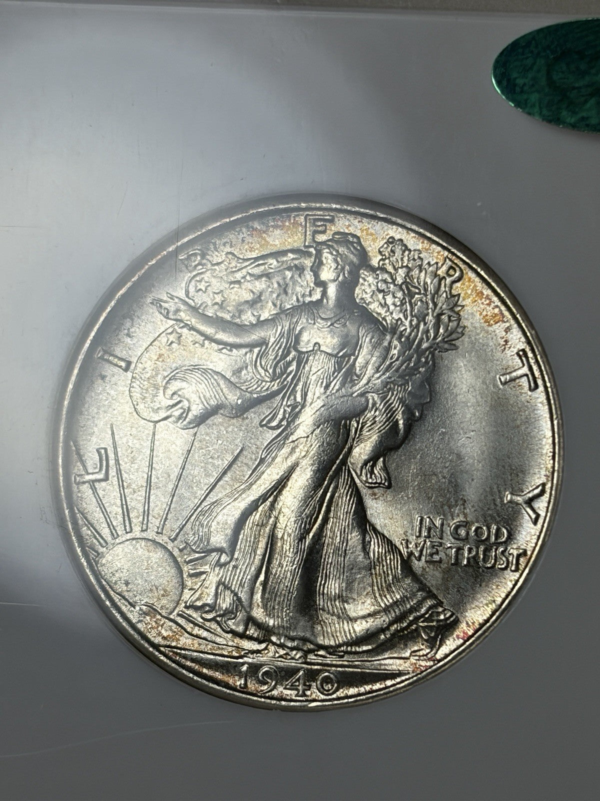 1940-S NGC MS64 CAC Walking Liberty Half Dollar Old Fatty Holder