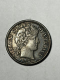 1892 Barber Silver Dime