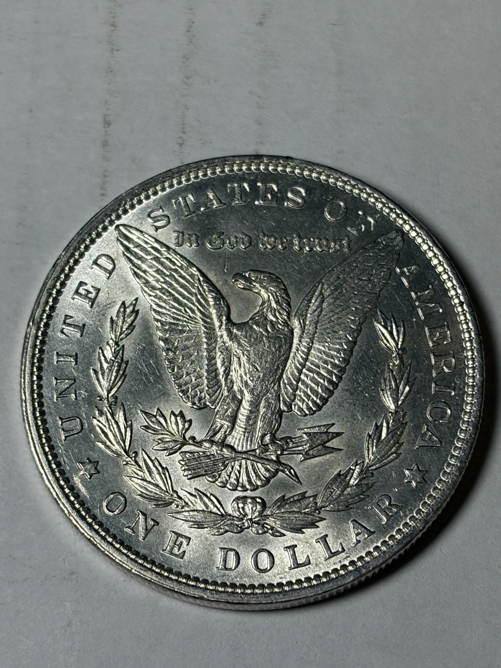 1892 Morgan Silver Dollar Details