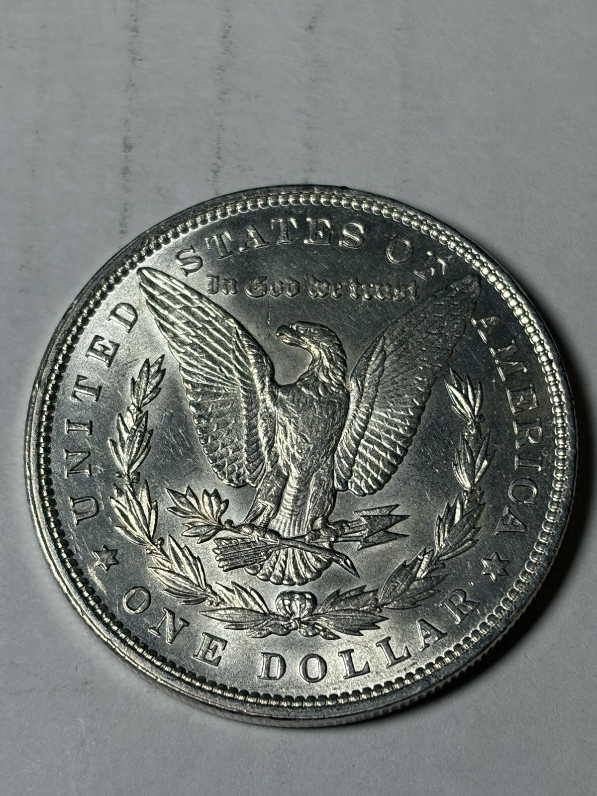 1892 Morgan Silver Dollar Details