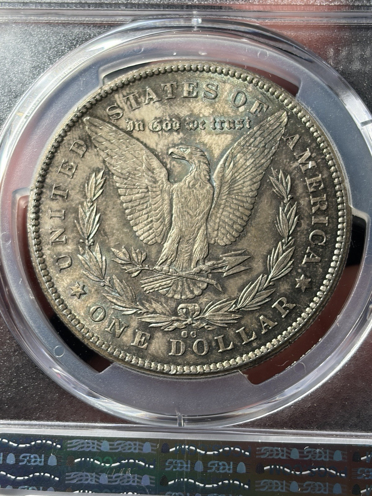 1878-CC PCGS MS64 Morgan Silver Dollar Toned Original