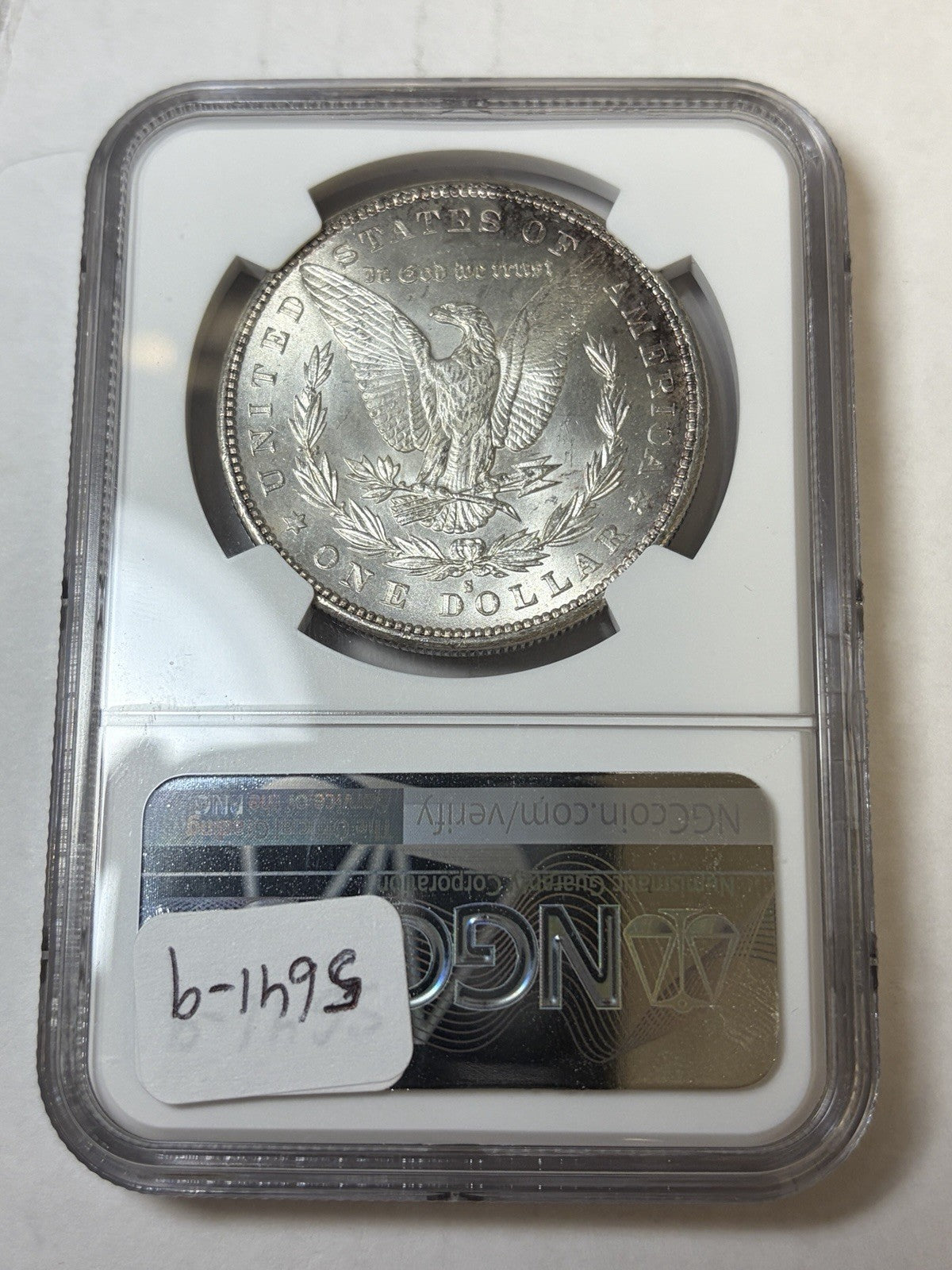 1879-S NGC MS67 CAC Morgan Silver Dollar Flashy Obverse