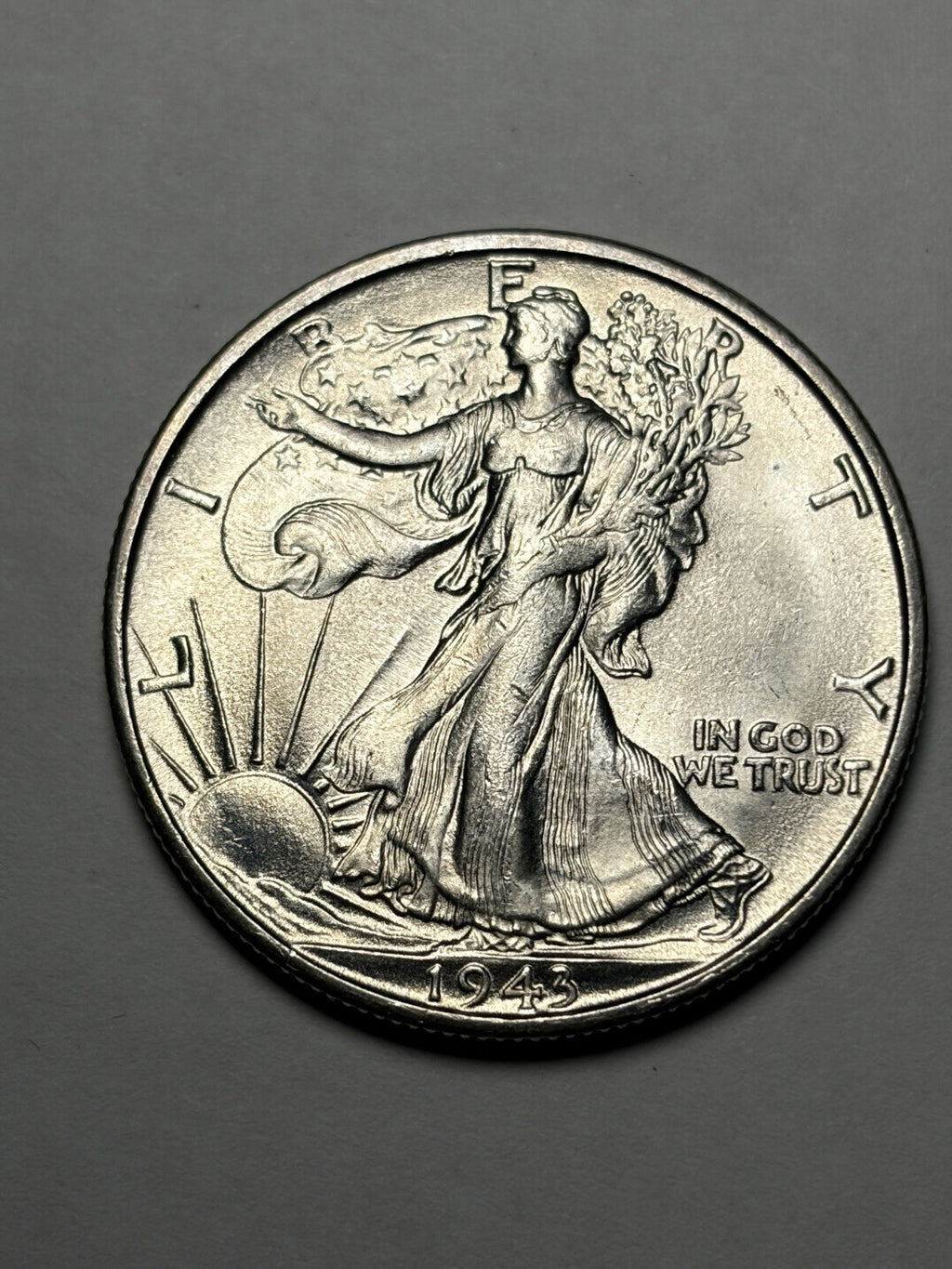 1943-S Walking Liberty Half Dollar Uncirculated