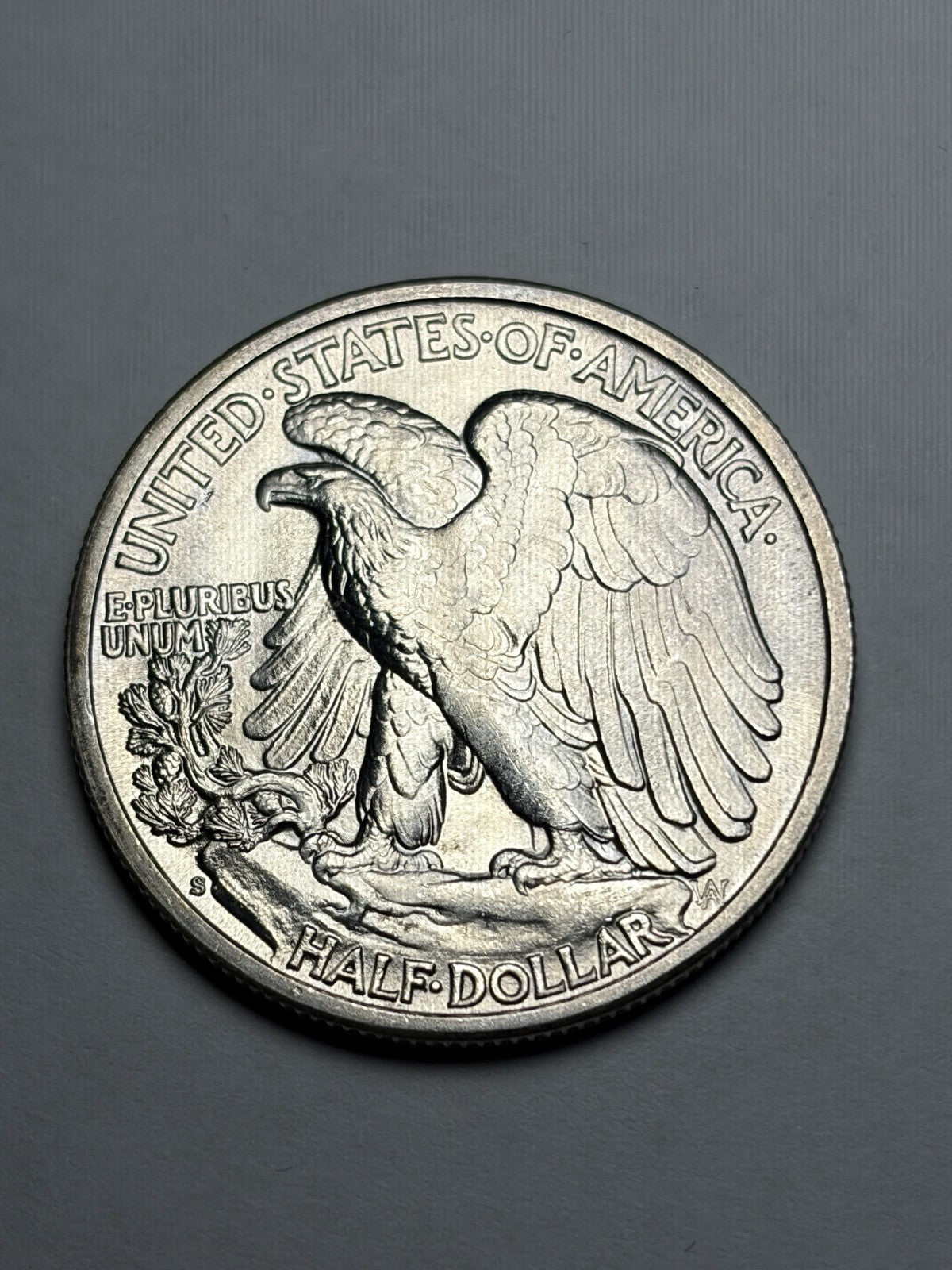 1942-S Walking Liberty Half Dollar