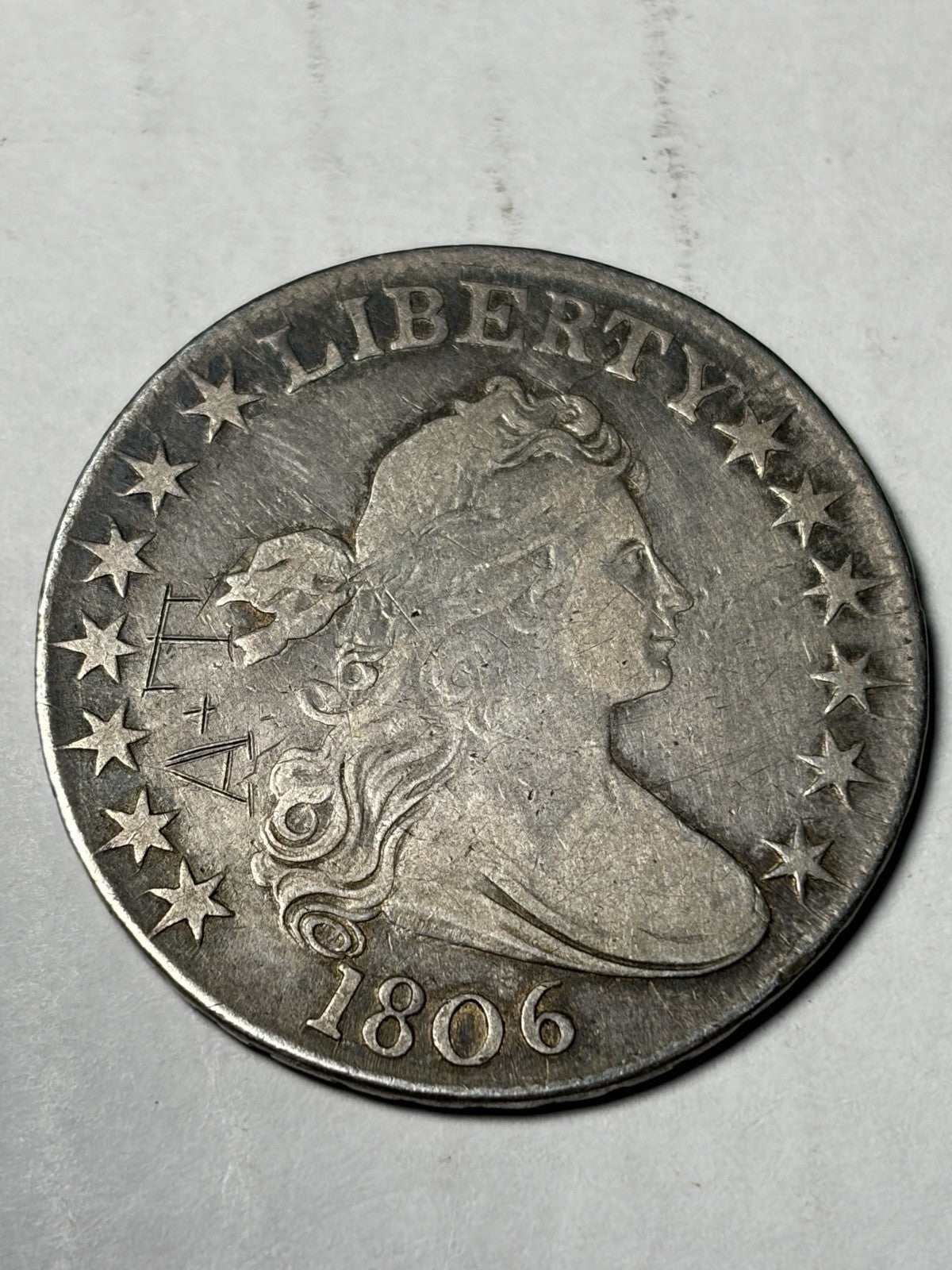 1806 Draped Bust Half Dollar Details
