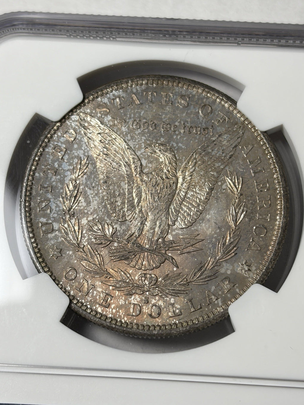 1879-S NGC MS65 Morgan Silver Dollar Toned