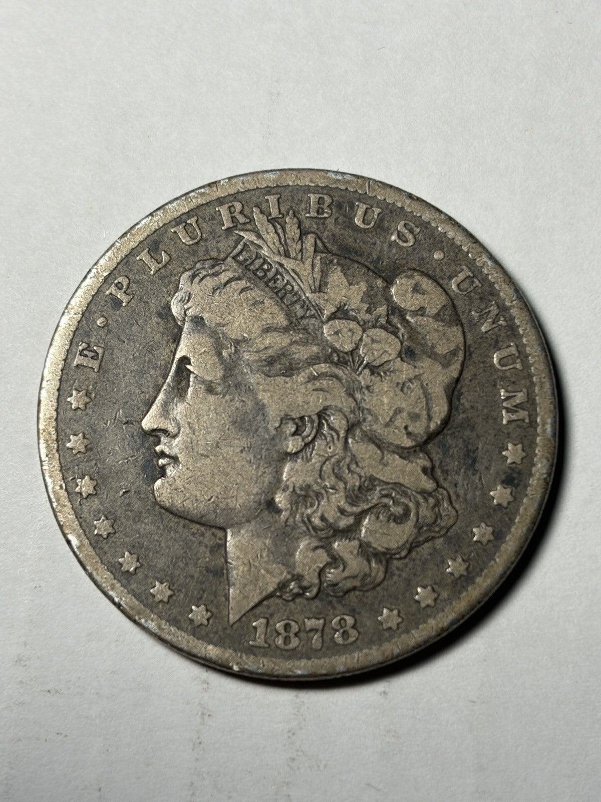 1878-CC Morgan Silver Dollar