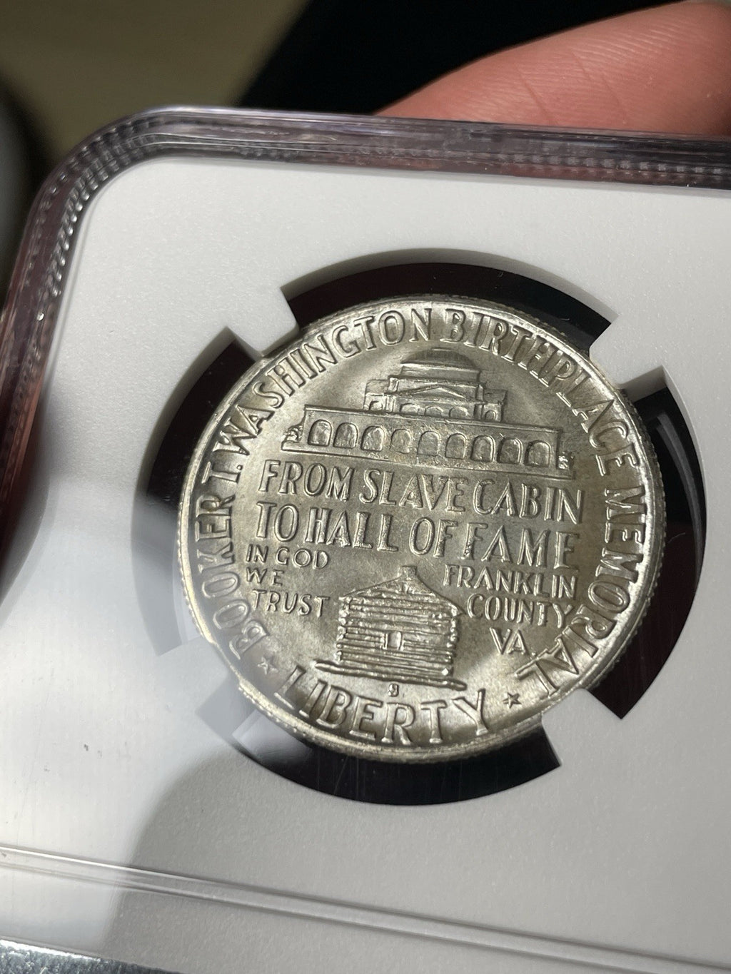 1950-S NGC MS67 Booker T Washington BTW Commemorative Half Dollar