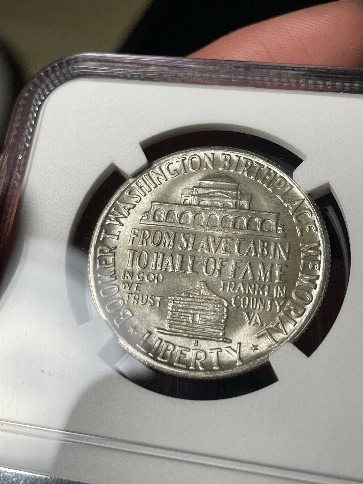1950-S NGC MS67 Booker T Washington BTW Commemorative Half Dollar