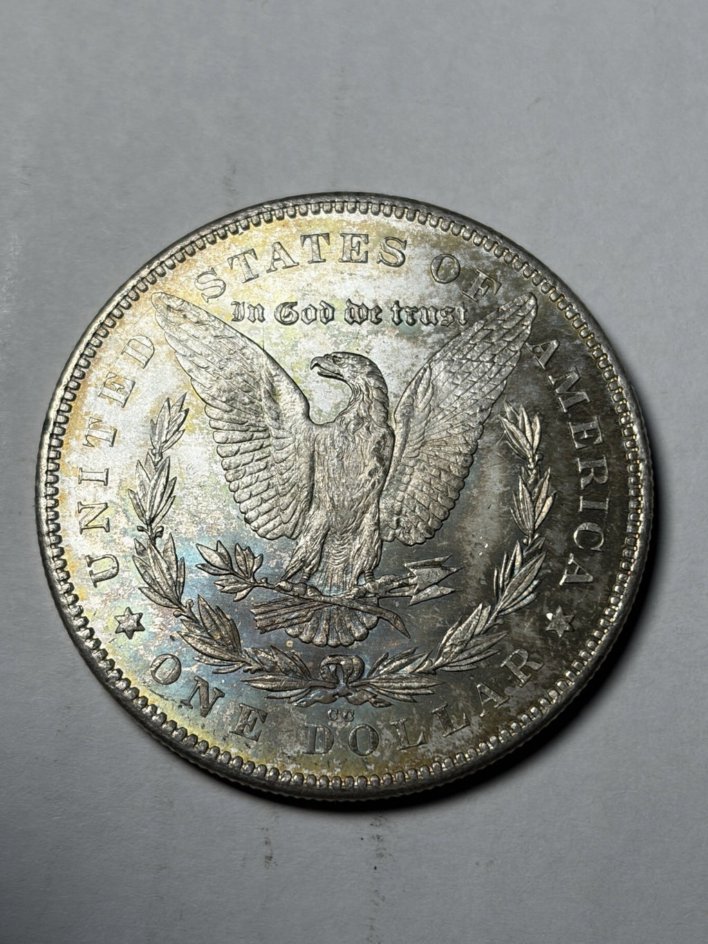 1878-CC Morgan Silver Dollar Uncirculated Toned