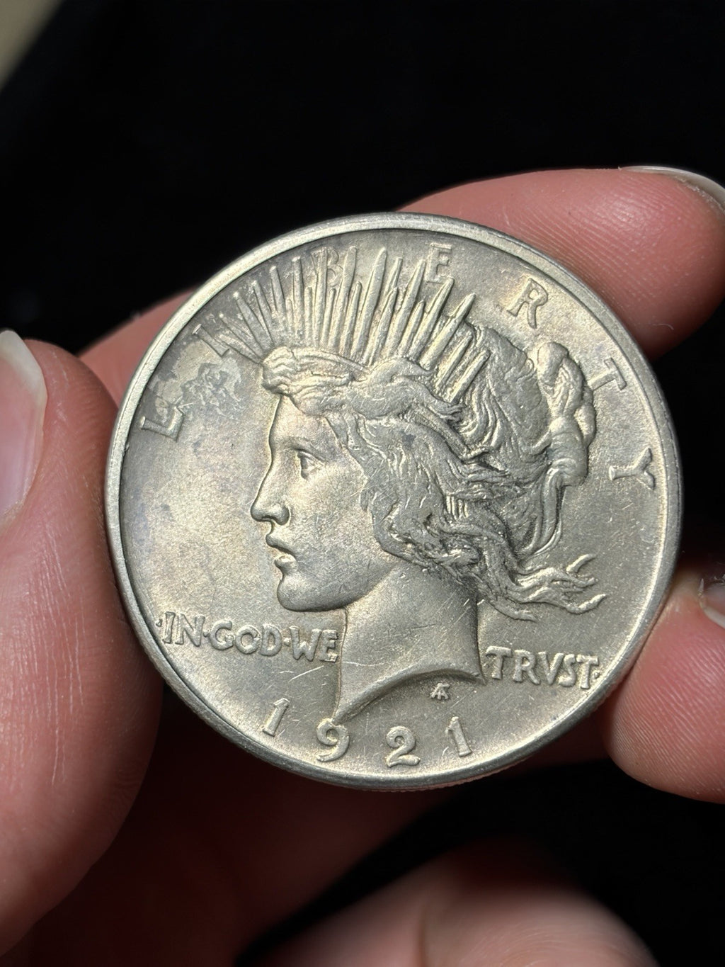1921 Peace Silver Dollar