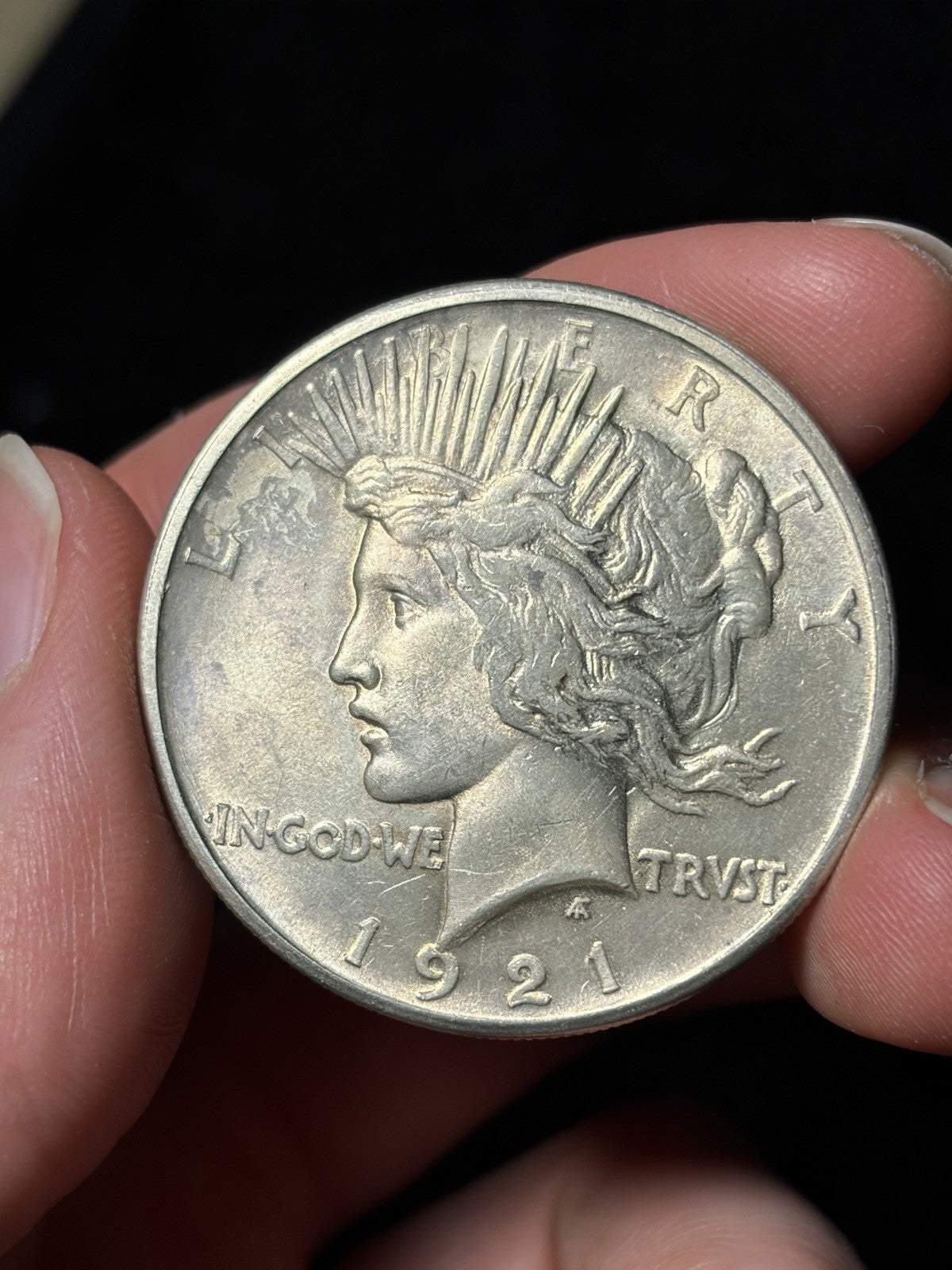 1921 Peace Silver Dollar