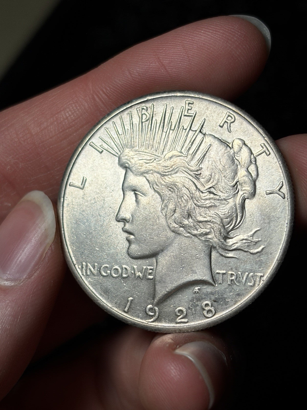 1928 Peace Silver Dollar