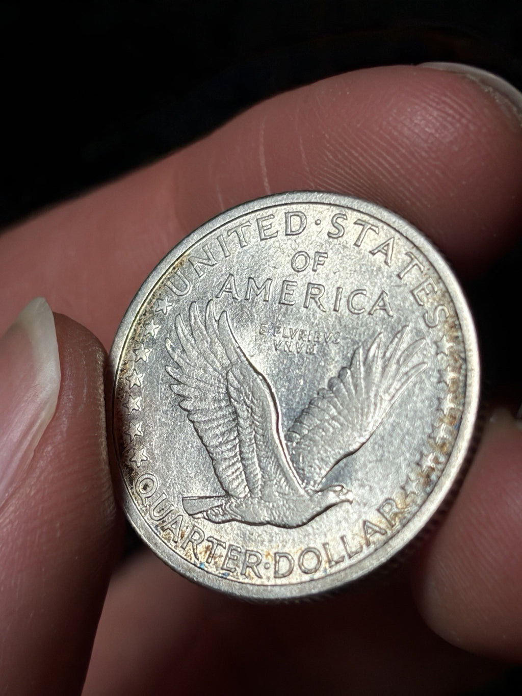 1917 Type 1 Standing Liberty Quarter
