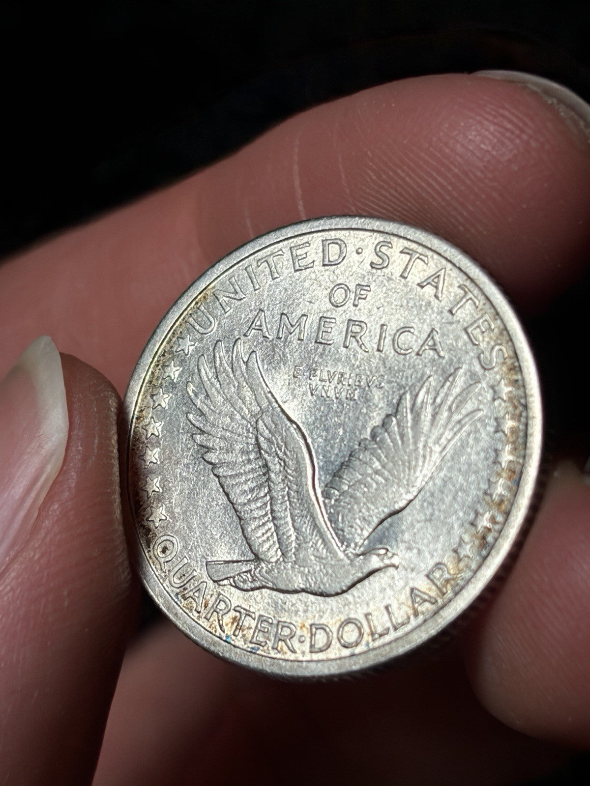 1917 Type 1 Standing Liberty Quarter