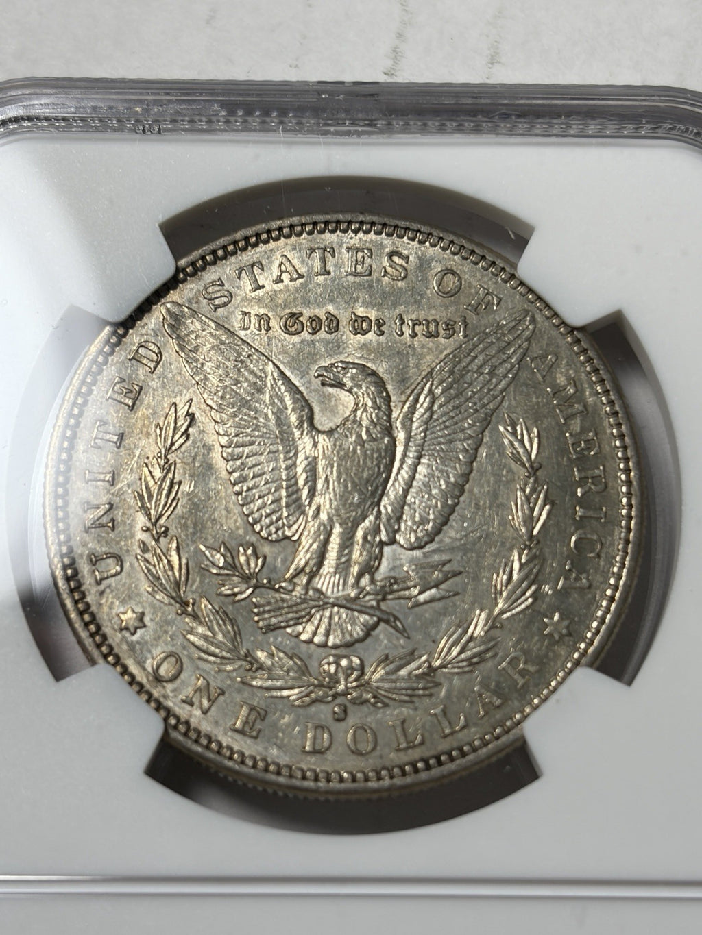 1888-S NGC AU53 Morgan Silver Dollar