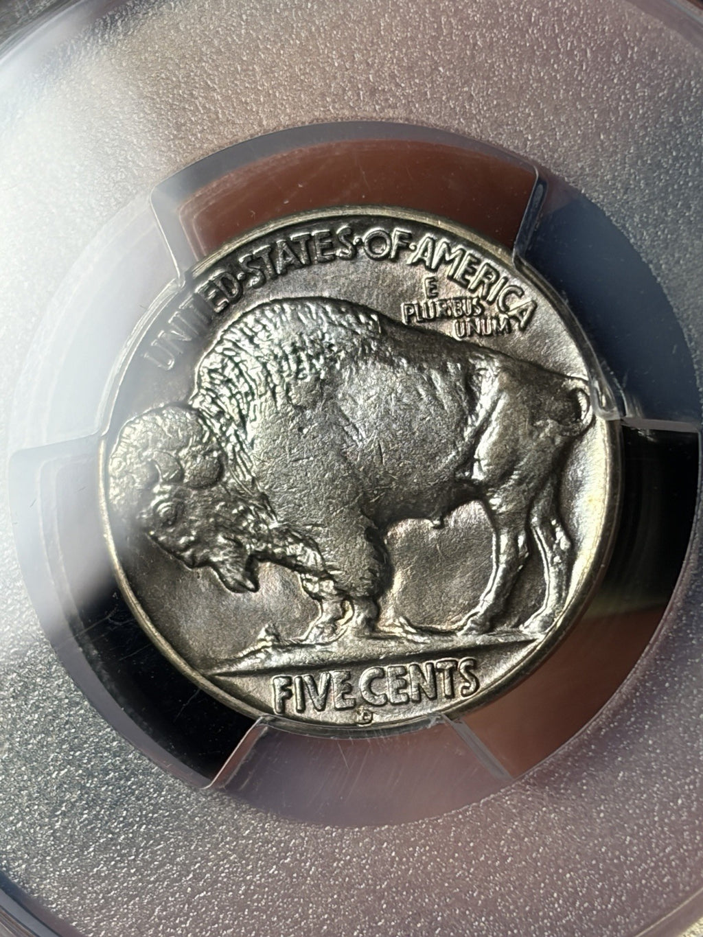 1935-D PCGS MS64 Buffalo Nickel Toned