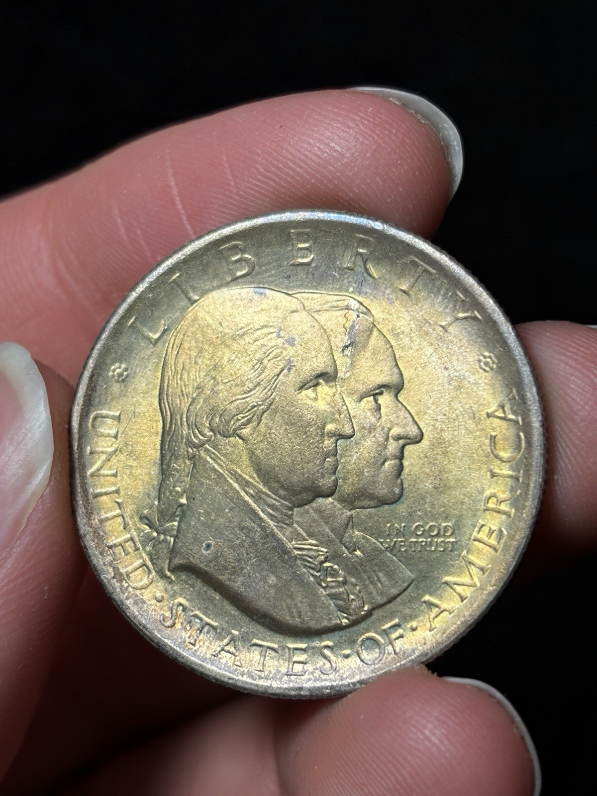 1926 Sesquicentennial Commemorative Half Dollar Toned