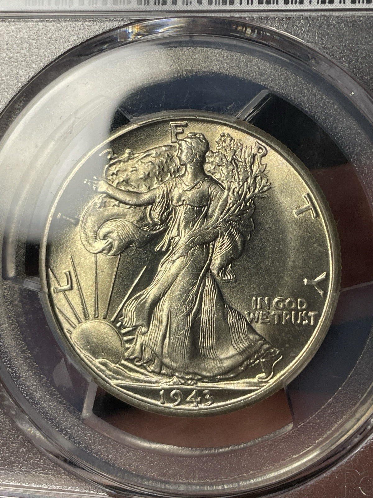 1943-S PCGS MS66 CAC Walking Liberty Half Dollar