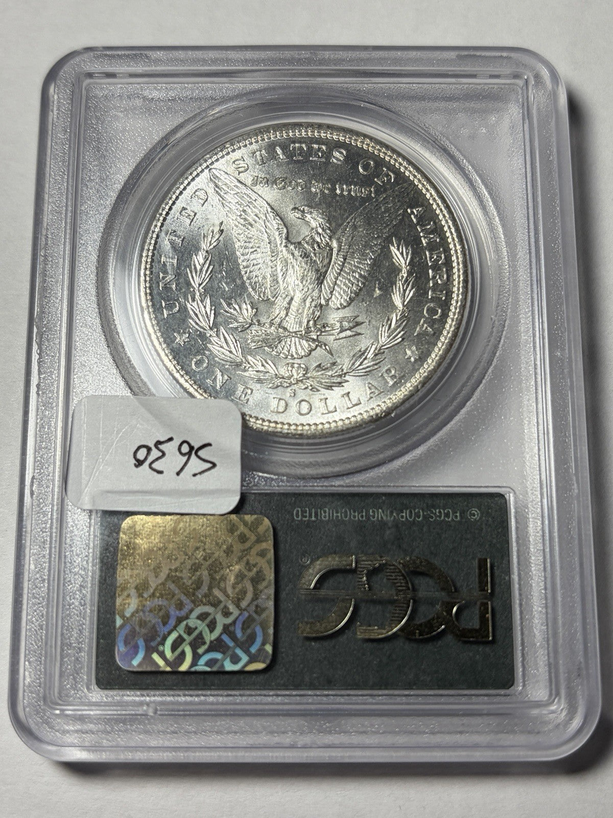 1881-S PCGS MS65 Morgan Silver Dollar OGH