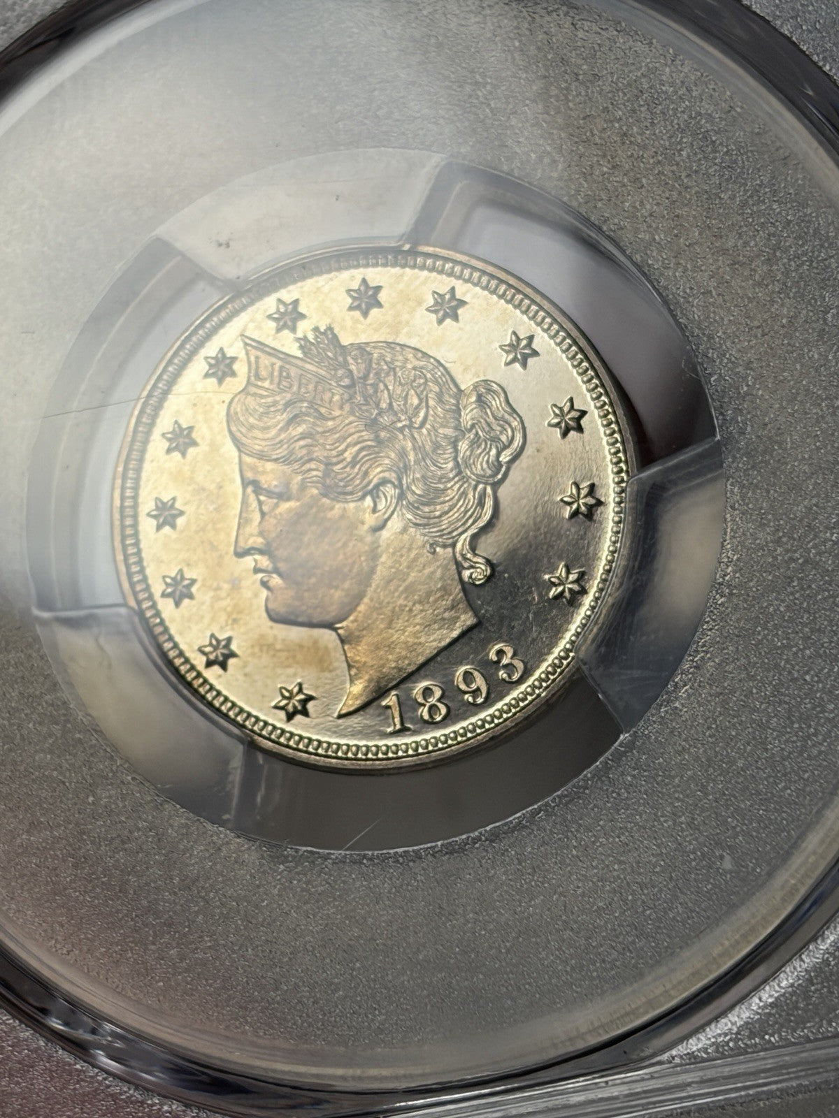 1893 PCGS PR67 CAM Liberty V Nickel Cameo PROOF