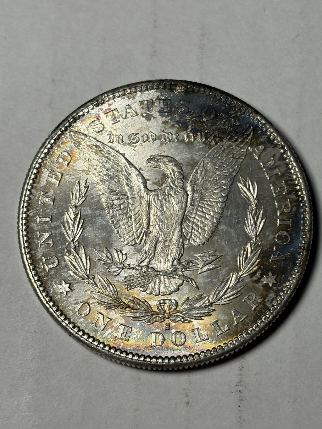 1878-S Morgan Silver Dollar Uncirculated Toned