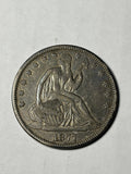 1877 Seated Liberty Half Dollar Toned