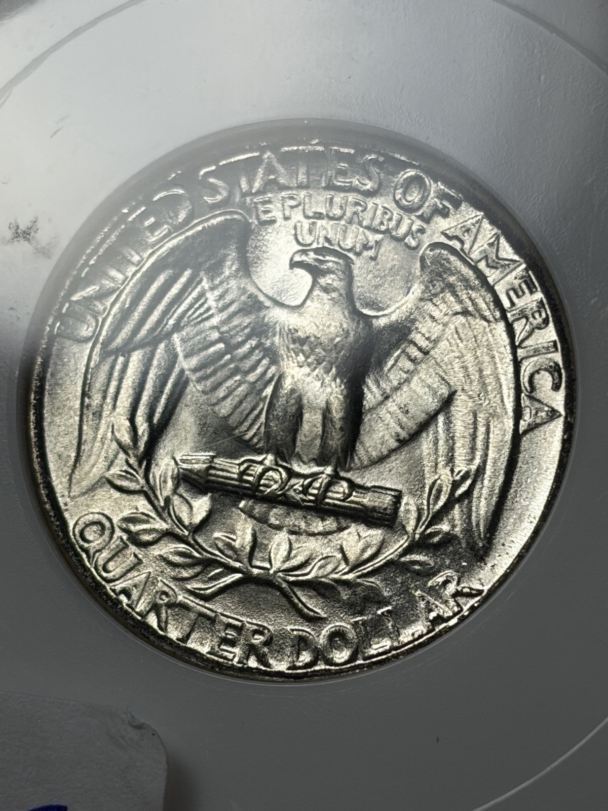 1944 NGC MS67 CAC Washington Silver Quarter Old Fatty Holder