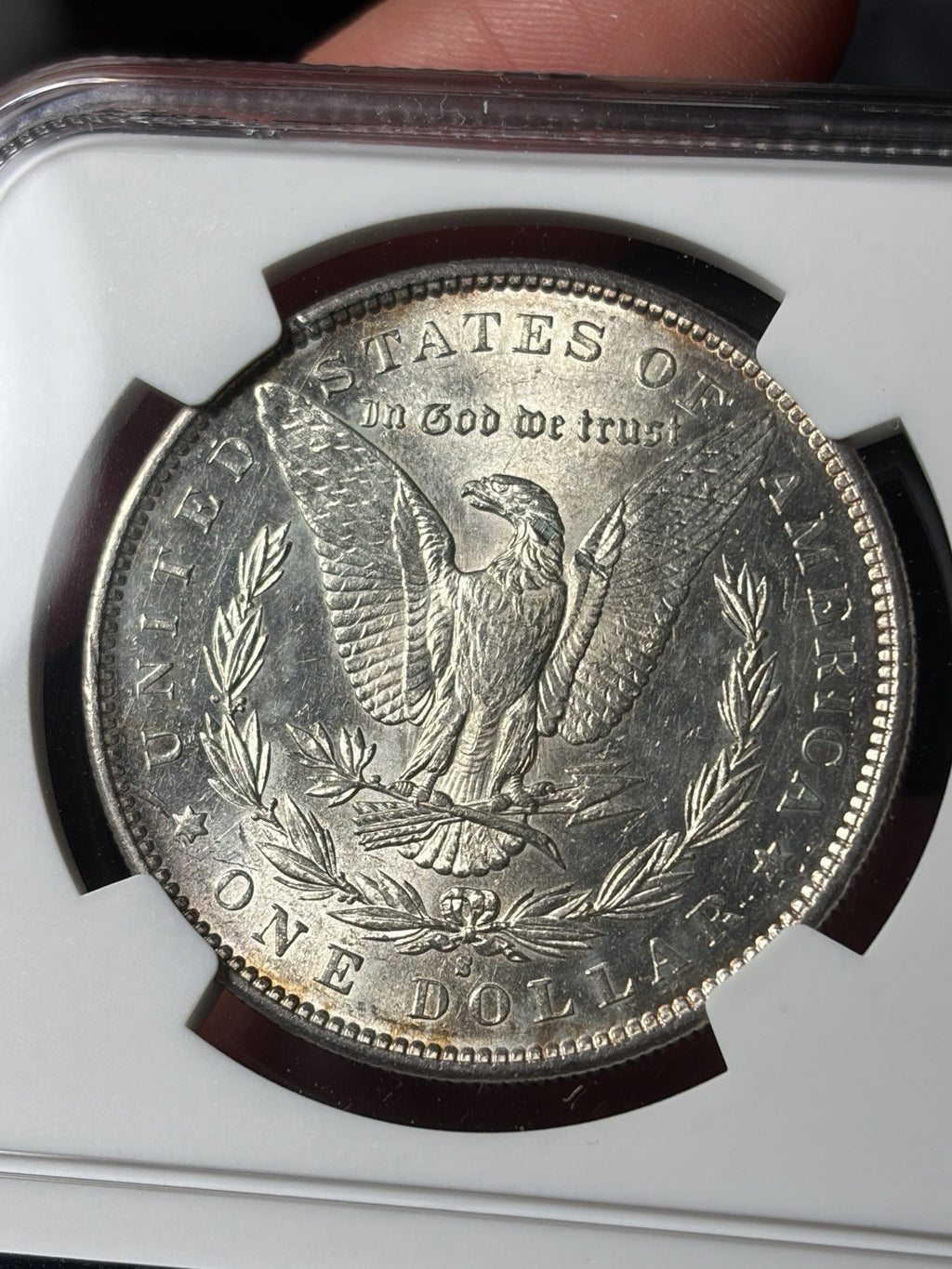 1891-S NGC MS61 Morgan Silver Dollar Tougher Date