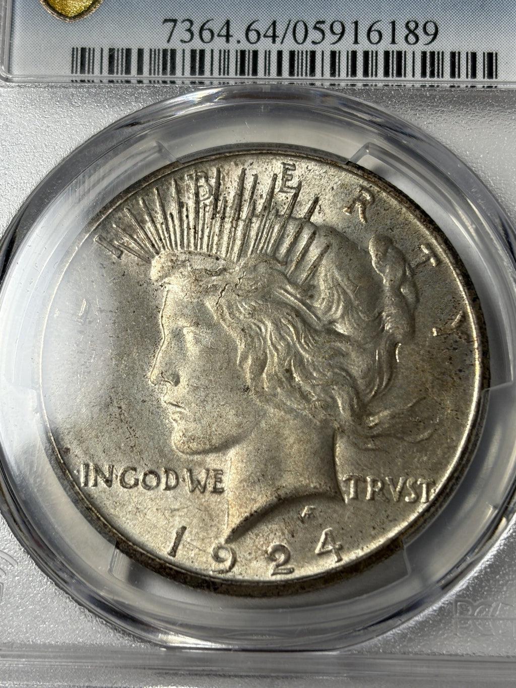 1924-S PCGS MS64 Peace Silver Dollar