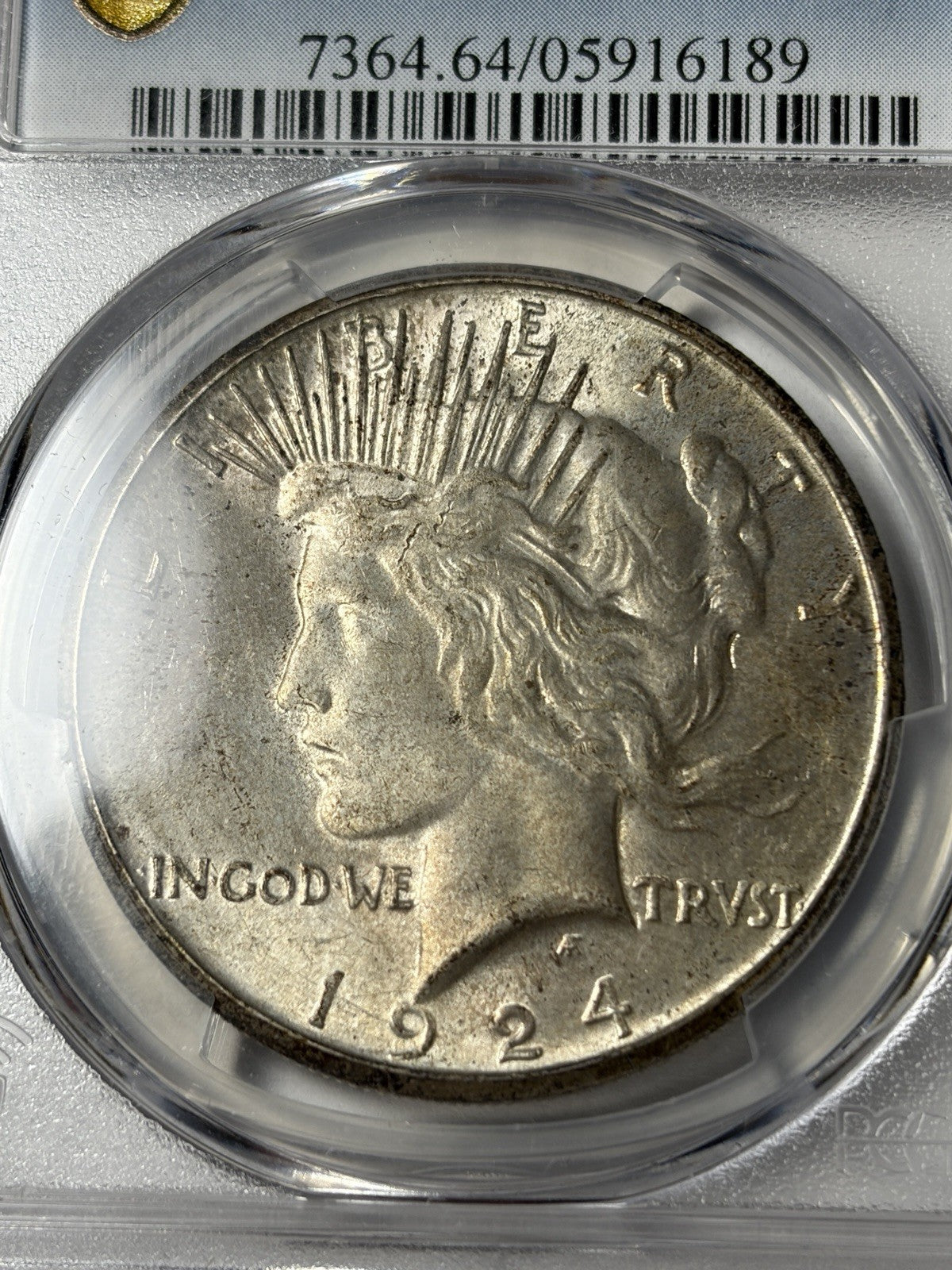 1924-S PCGS MS64 Peace Silver Dollar