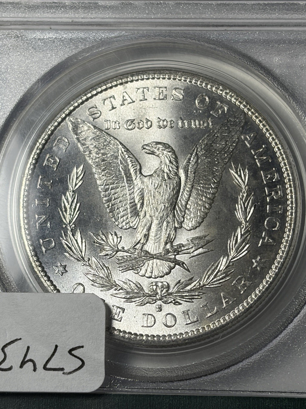 1882-S PCGS MS65 CAC Morgan Silver Dollar OGH