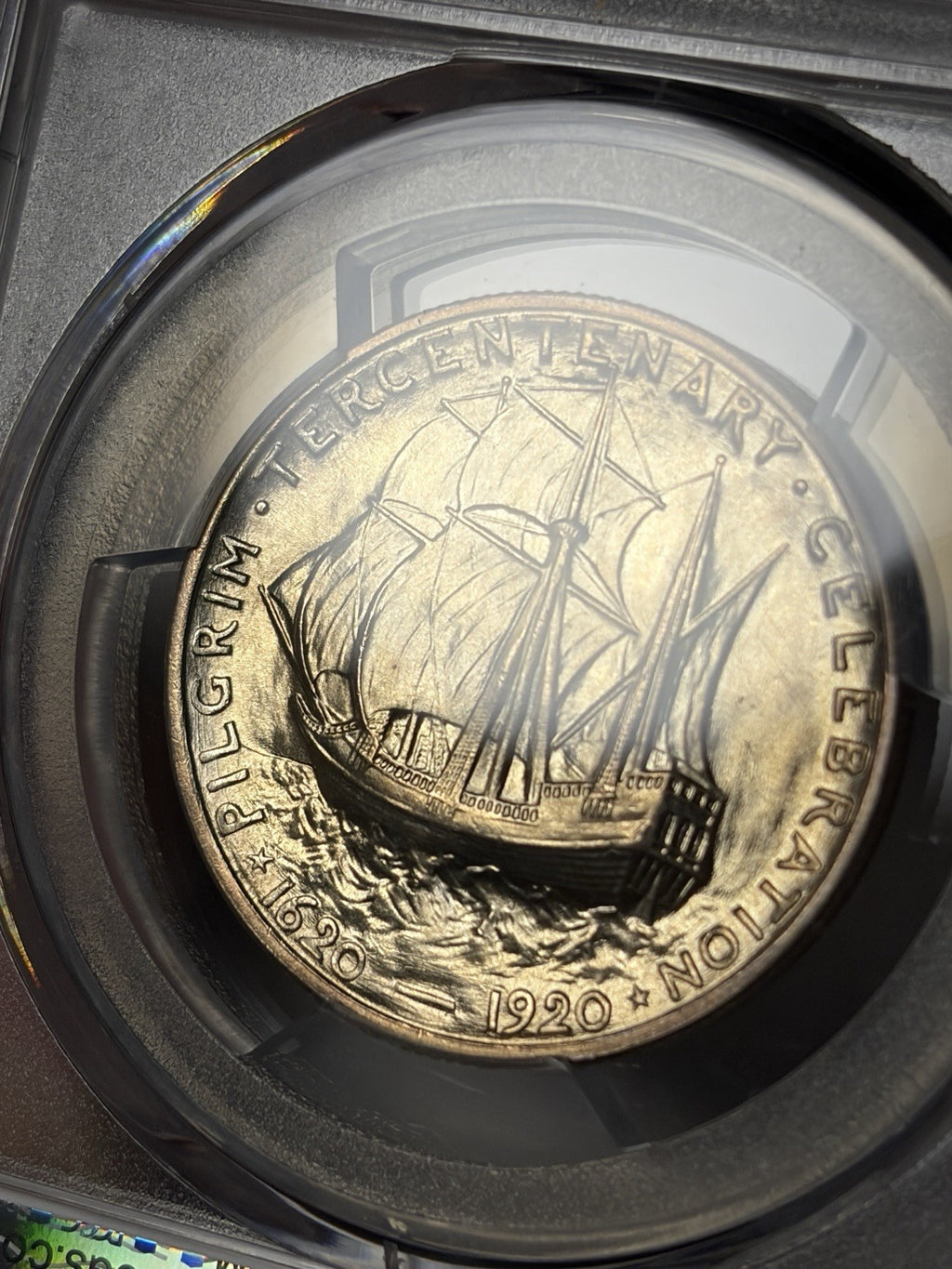 1920 PCGS MS66 Pilgrim Commemorative Half Dollar