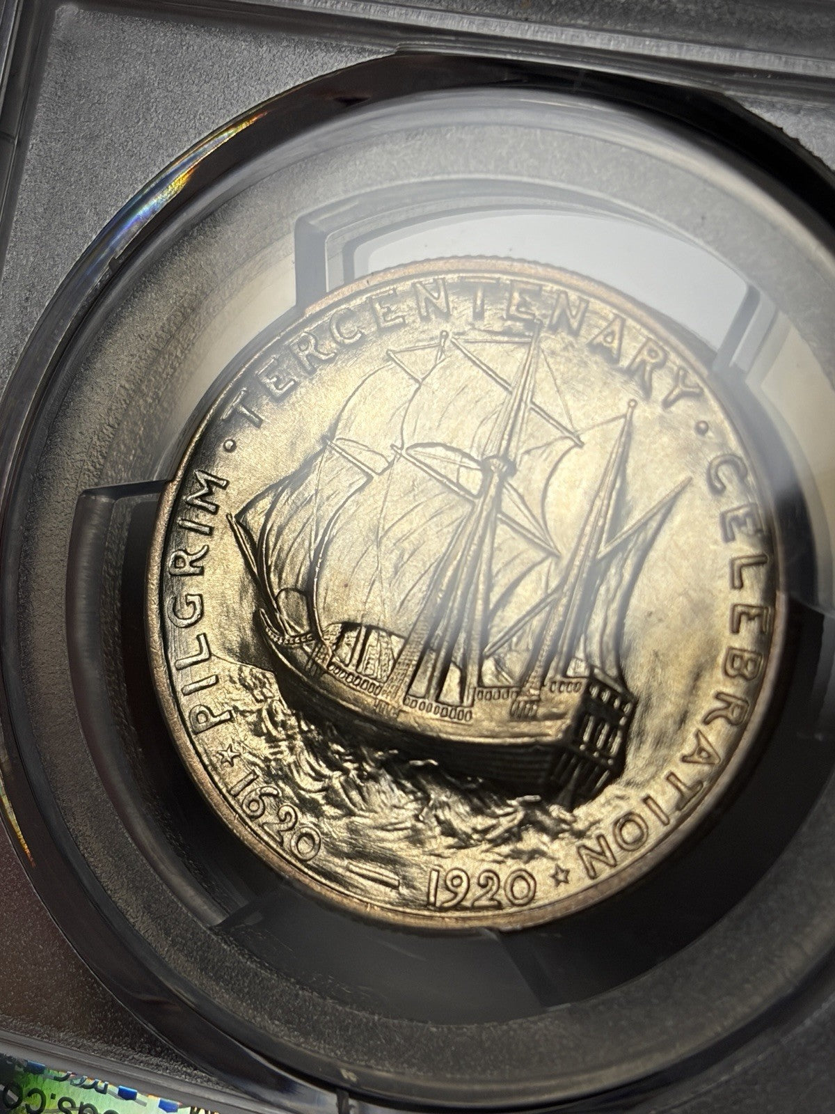 1920 PCGS MS66 Pilgrim Commemorative Half Dollar