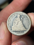 1875 P Twenty Cent Piece Type Coin