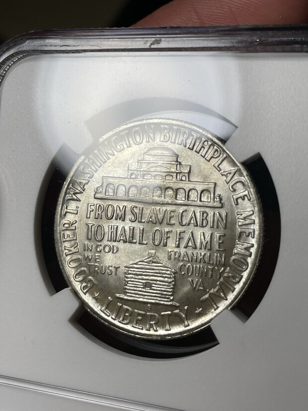 1950-S NGC MS67 Booker T Washington BTW Commemorative Half Dollar