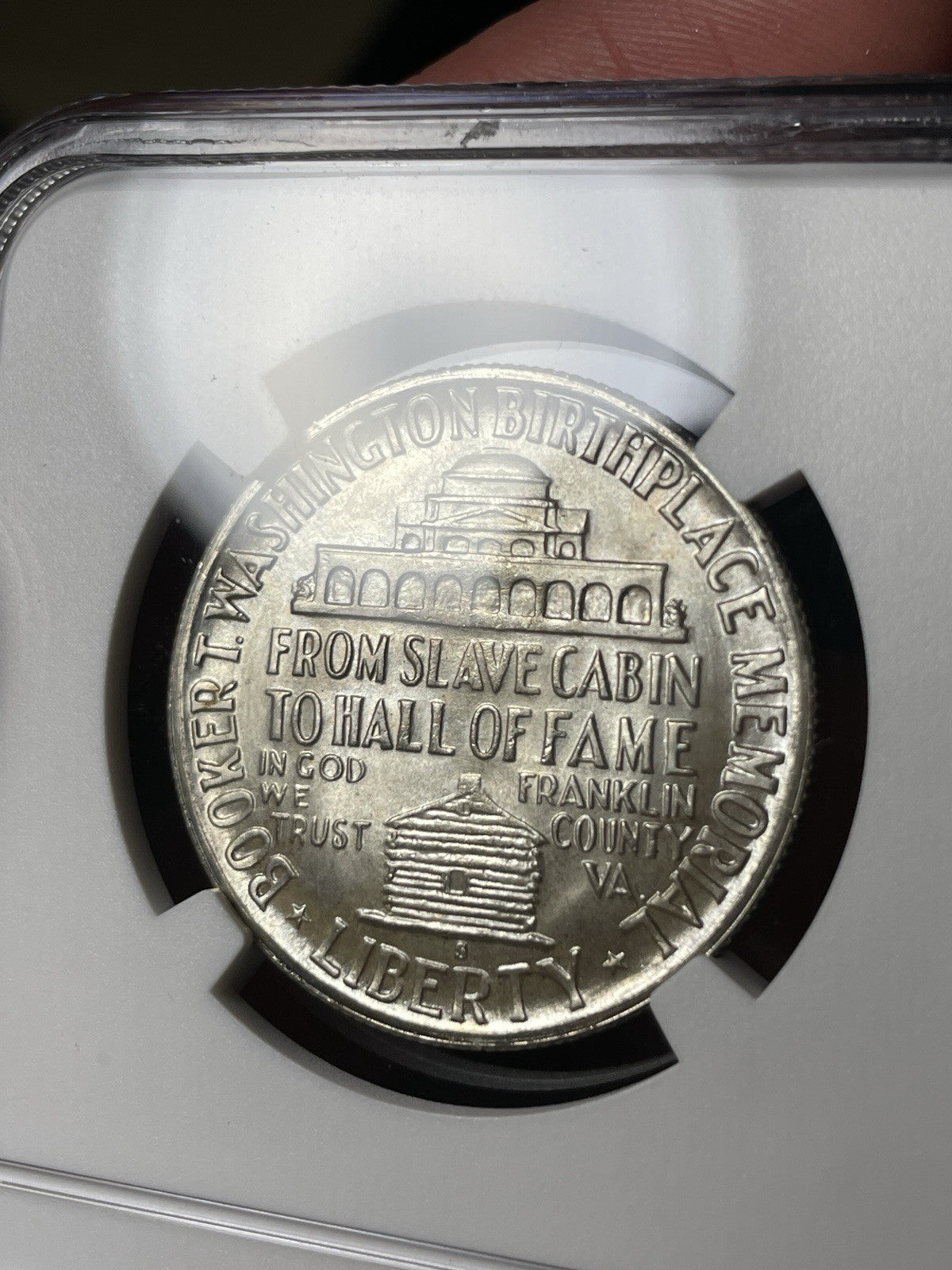 1950-S NGC MS67 Booker T Washington BTW Commemorative Half Dollar