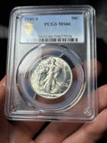 1940-S PCGS MS66 Walking Liberty Half Dollar BU Gem