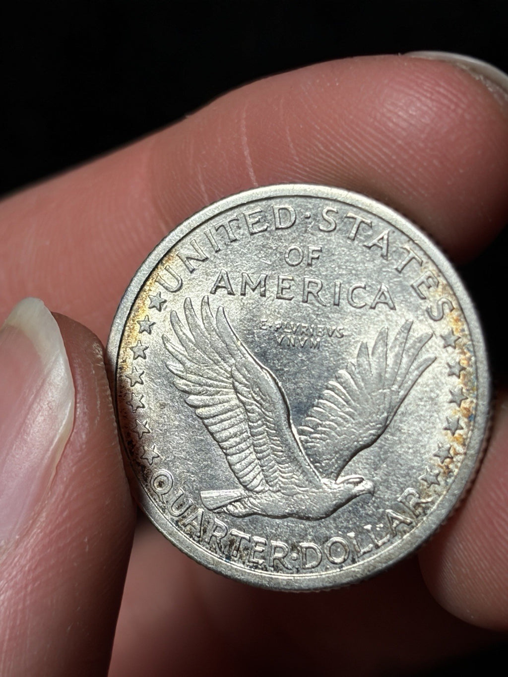 1917 Type 1 Standing Liberty Quarter