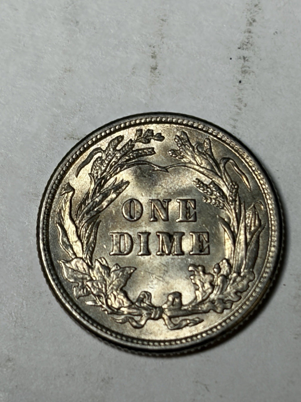 1913 Barber Silver Dime