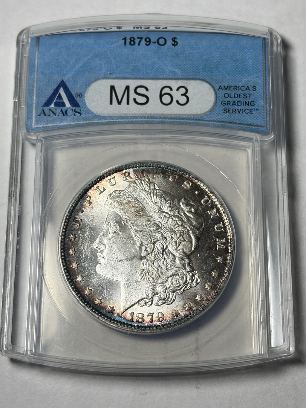 1879-O ANACS MS63 Morgan Silver Dollar