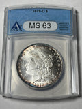 1879-O ANACS MS63 Morgan Silver Dollar
