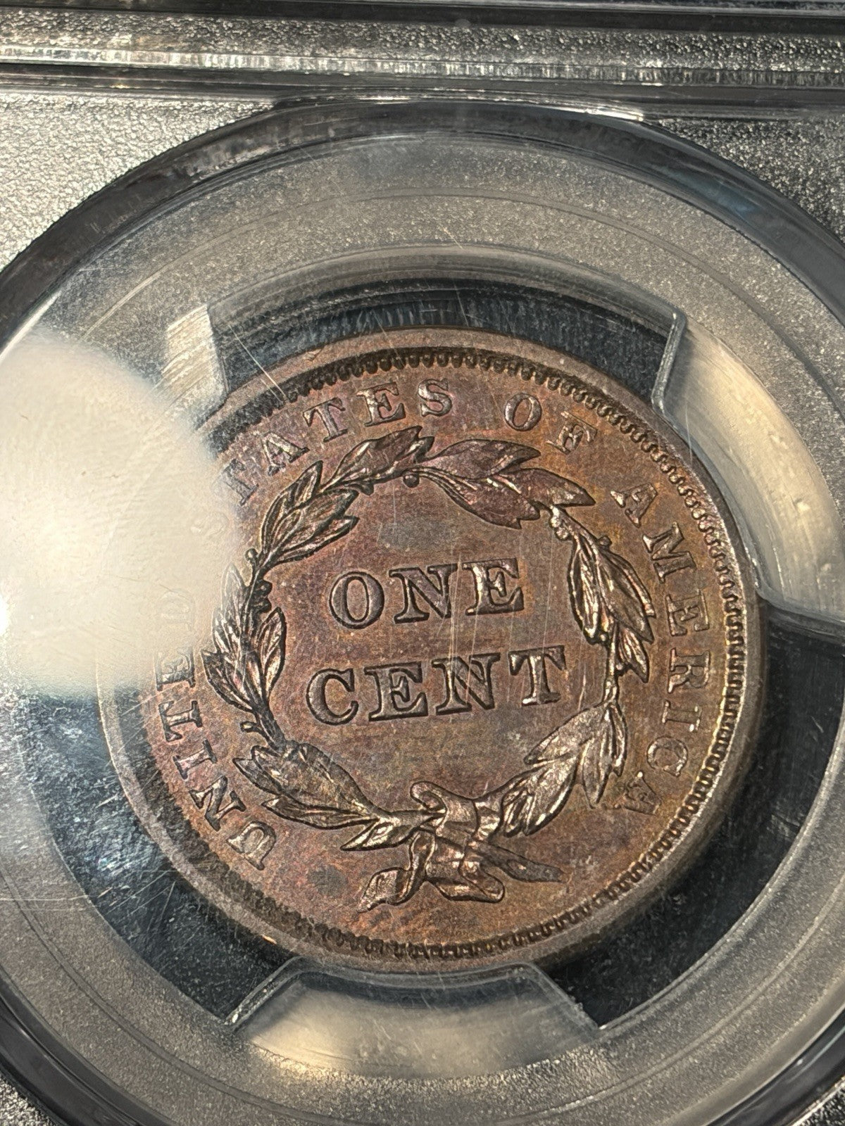 1841 PCGS PR64 BN Braided Hair Large Cent