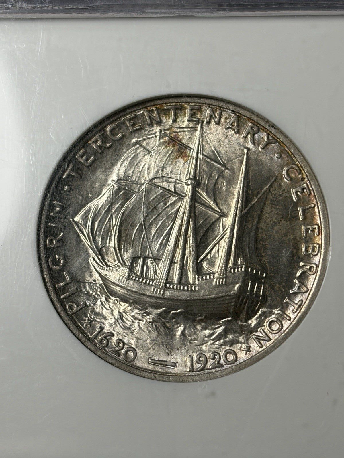 1920 NGC MS66 Pilgrim Commemorative Half Dollar