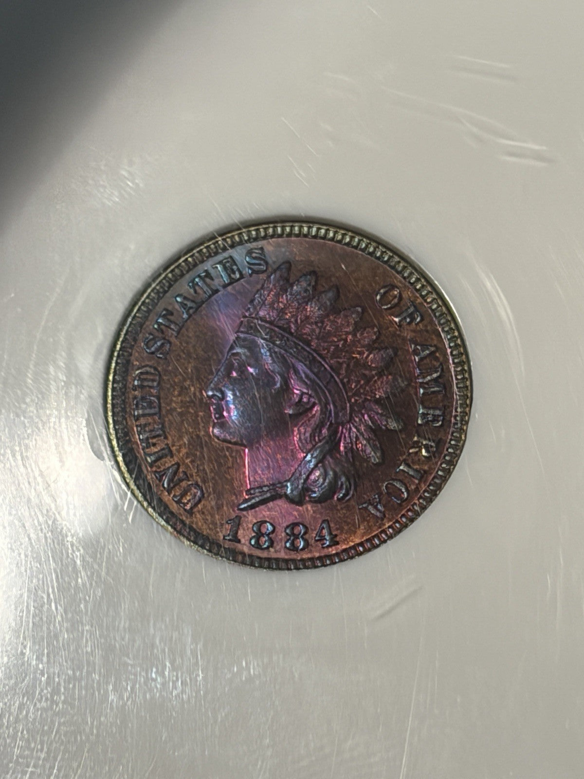 1884 NGC PF67 BN Indian Head Cent Eagle Eye Proof