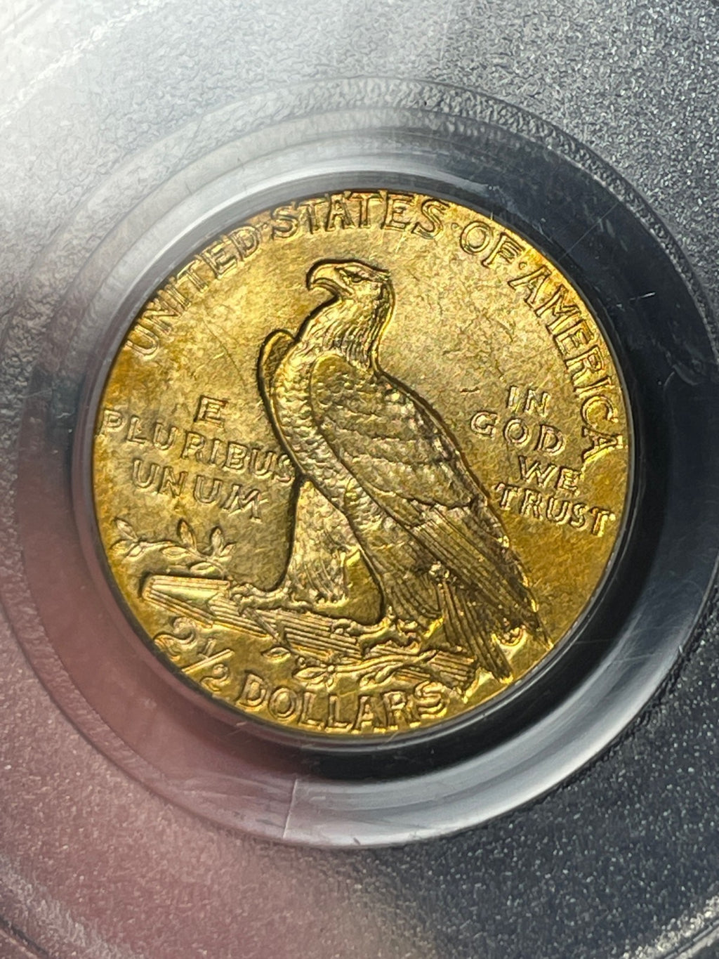 1908 PCGS MS64 CAC $2.5 Gold Indian Quarter Eagle Pre-33