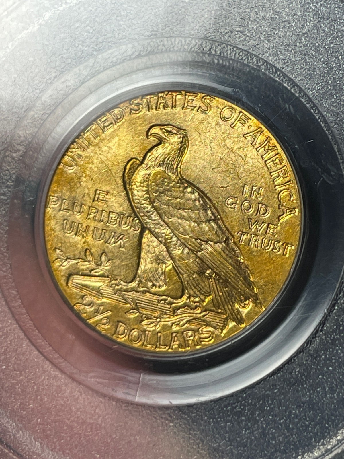 1908 PCGS MS64 CAC $2.5 Gold Indian Quarter Eagle Pre-33