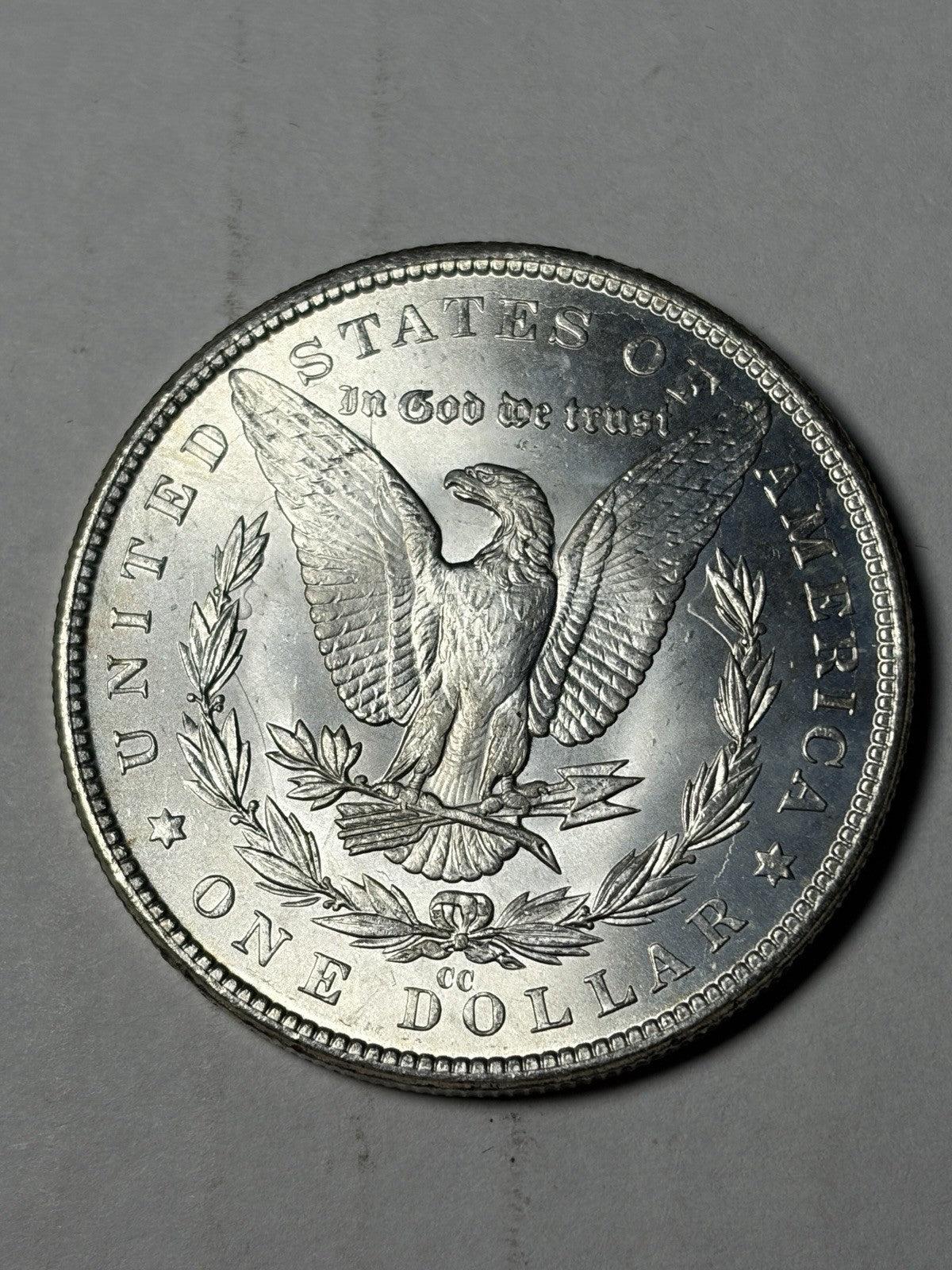 1882-CC Morgan Silver Dollar Uncirculated