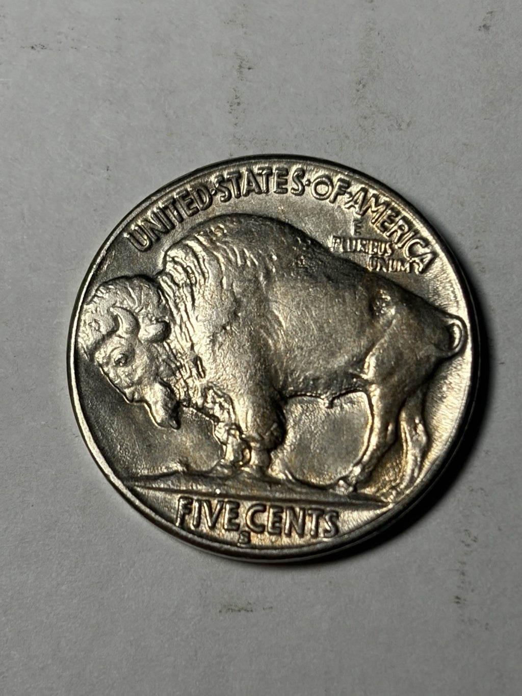 1929-S Buffalo Nickel Details
