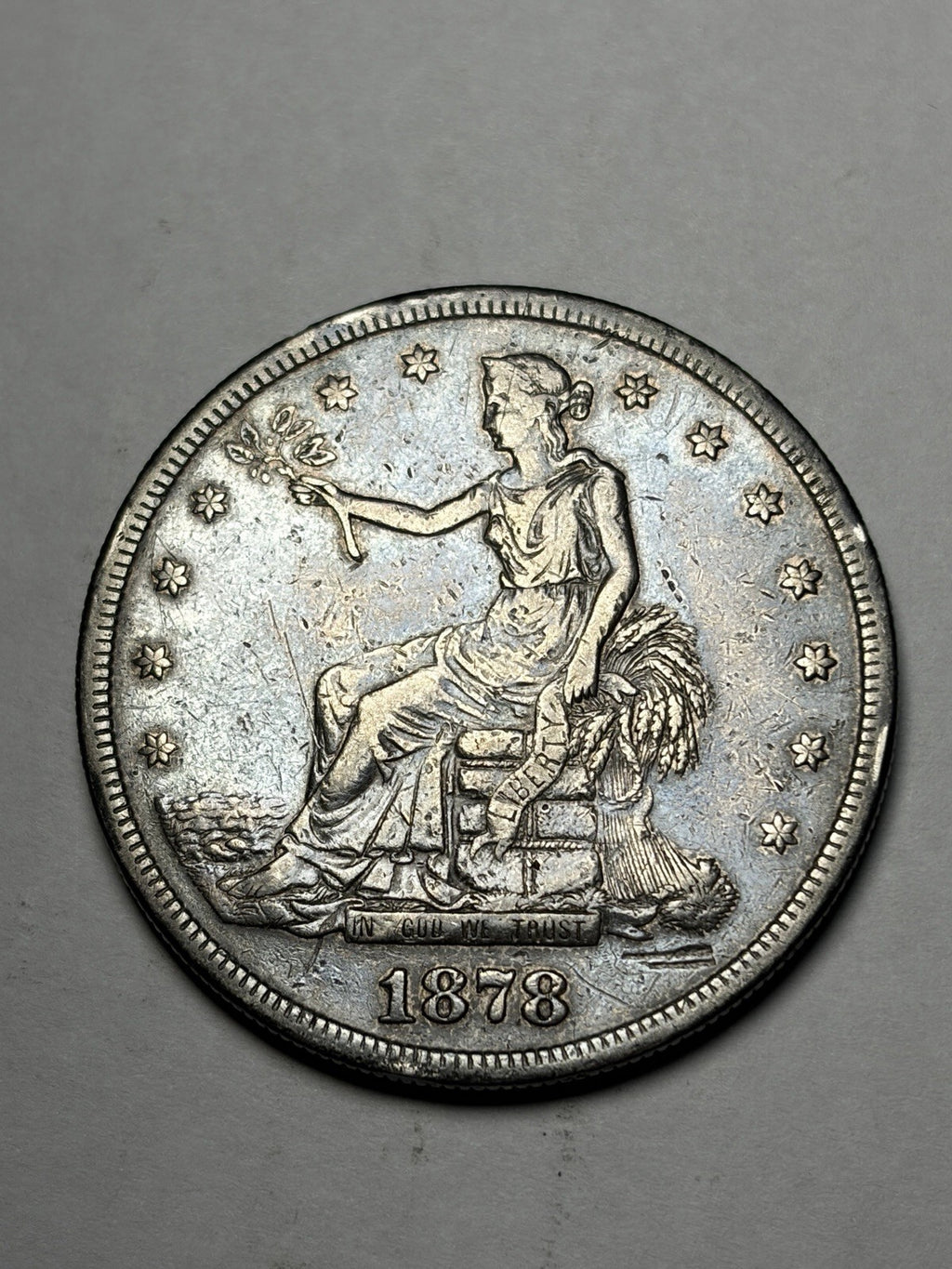1878-S Trade Silver Dollar Details